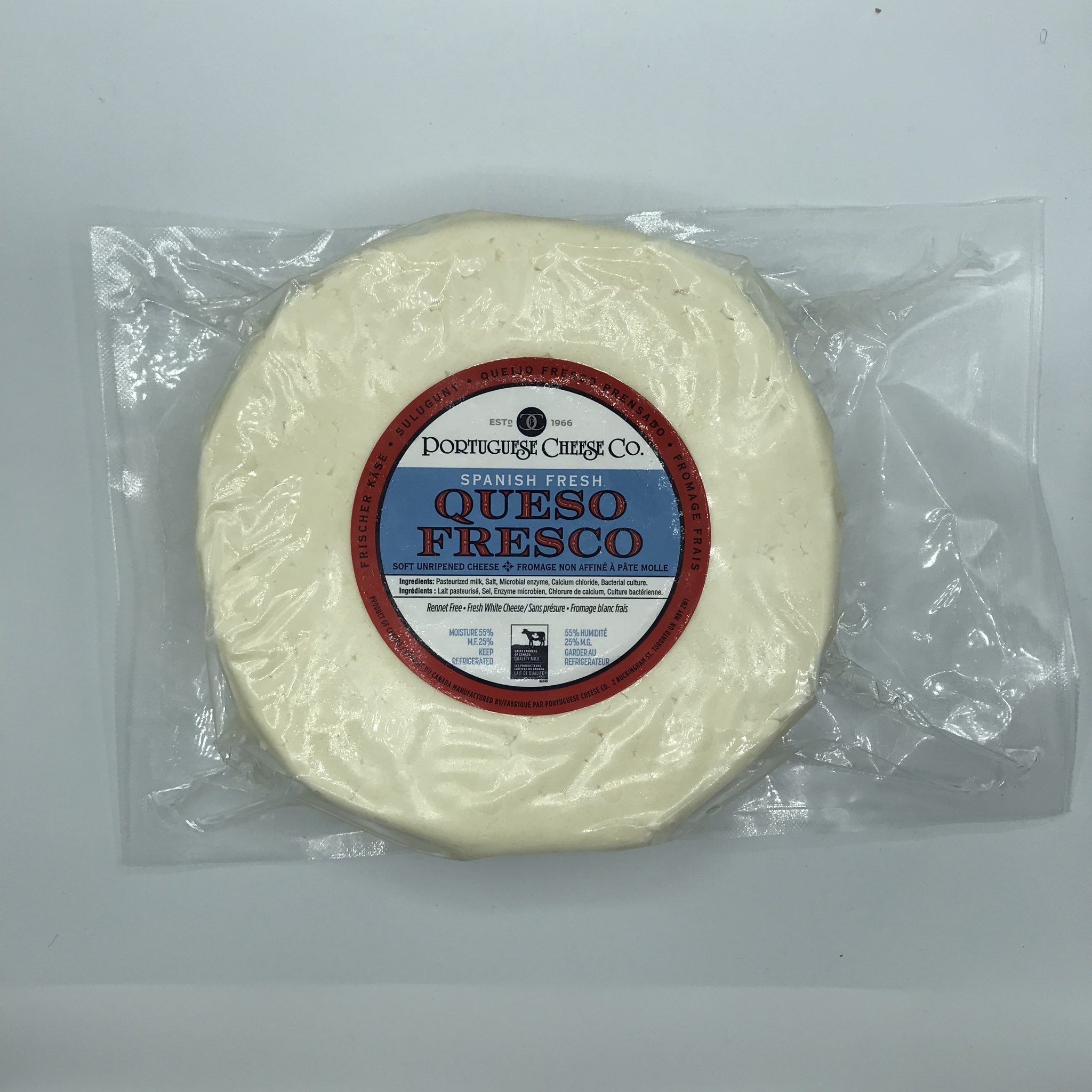 Spanish Fresh Queso Fresco Wheel America Latina Grocery and Eatery