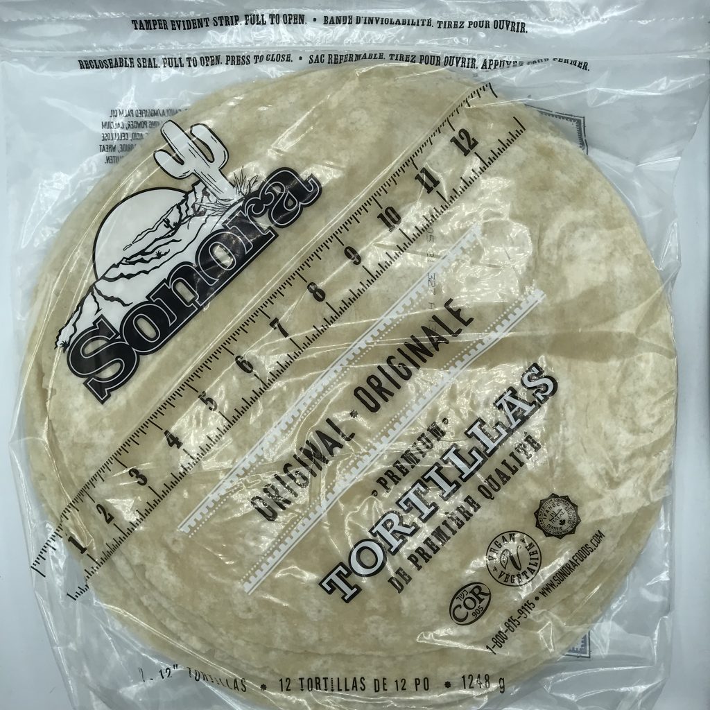 Sonora Flour Tortillas 12" America Latina Grocery and Eatery